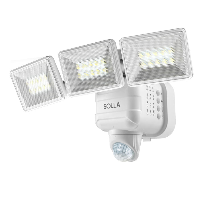 Battery Powered Flood Light, 750LM Dimmable Motion Sensor Security Light
