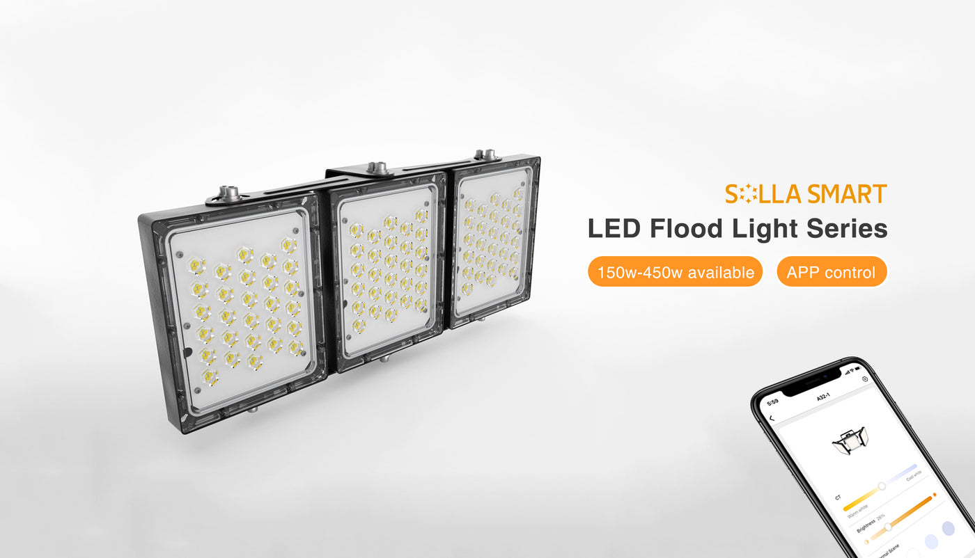SOLLA  Best LED Flood Light, Smart Light & Security Light