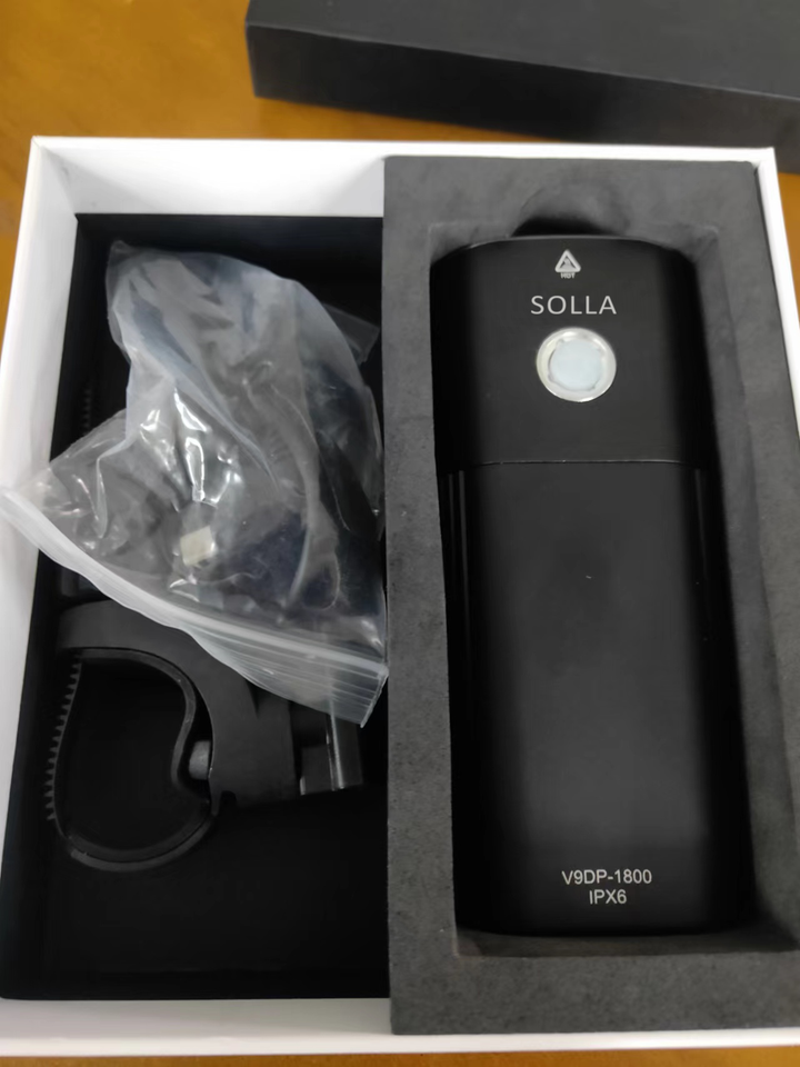 SOLLA Bicycle Light, IPX5 Waterproof, 5 Models Bike led Headlight, Camping & Emergency
