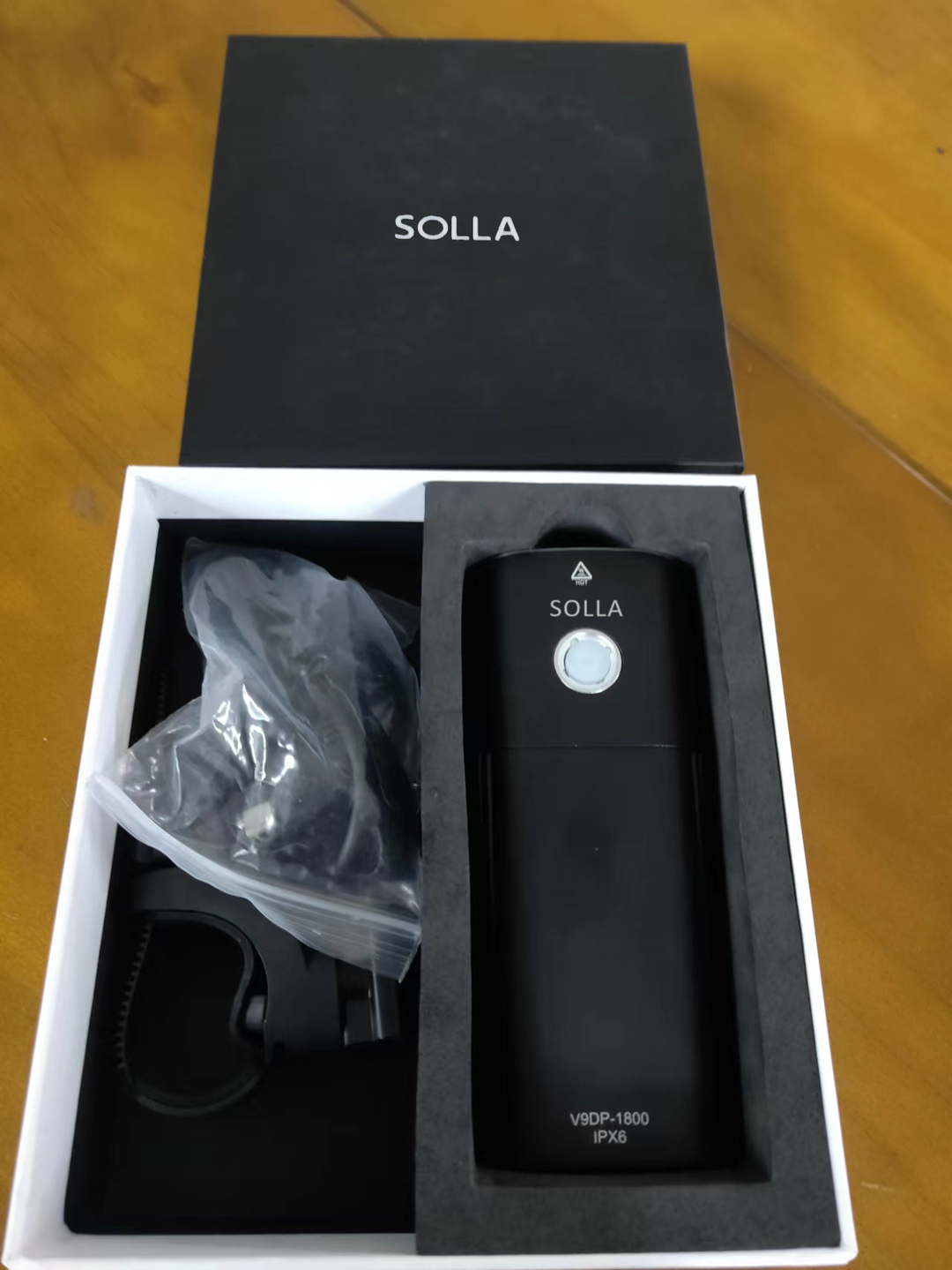 SOLLA Bicycle Light, IPX5 Waterproof, 5 Models Bike led Headlight, Camping & Emergency