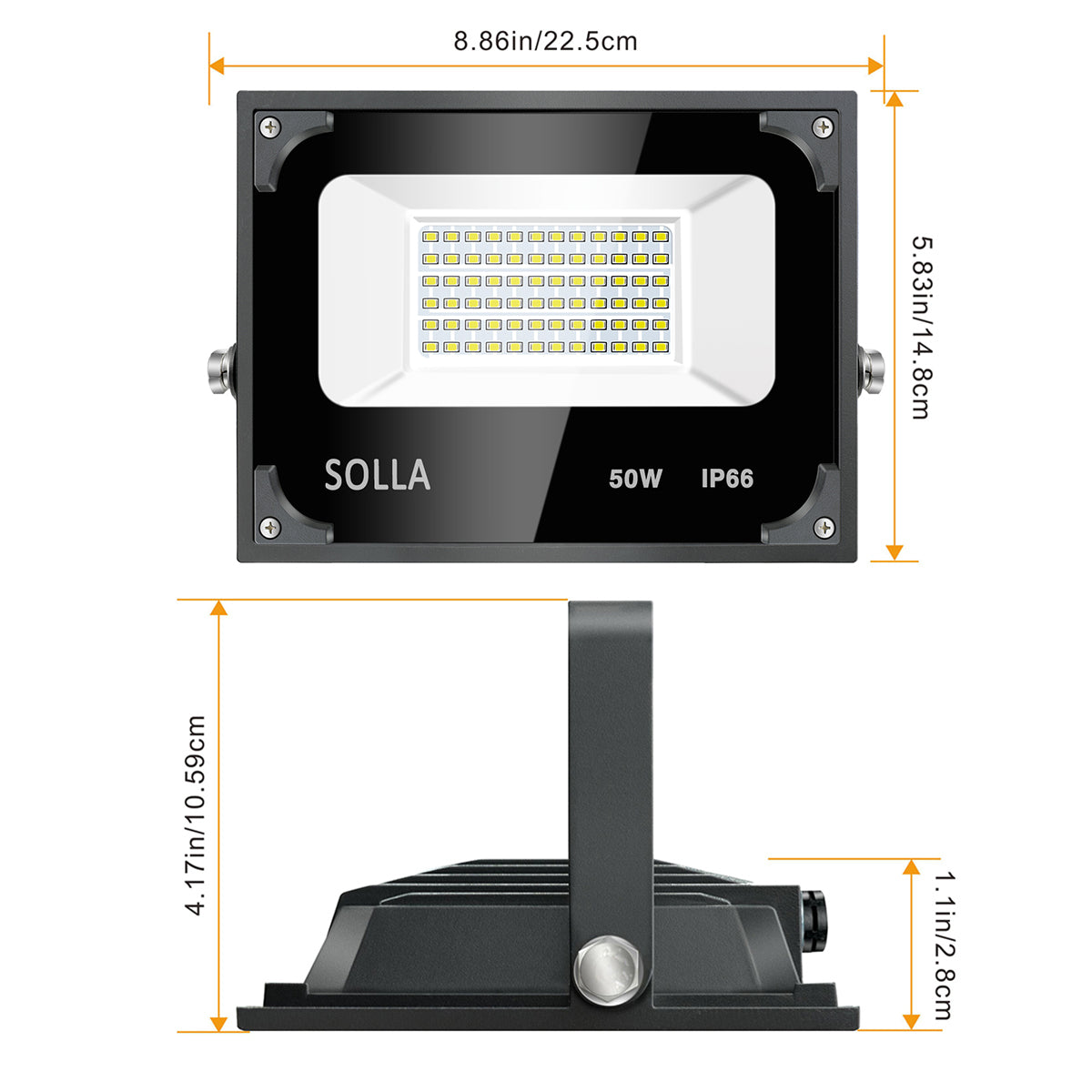 LED Flood Light IP66 Waterproof, 50W 100W 150W 200W, 300W