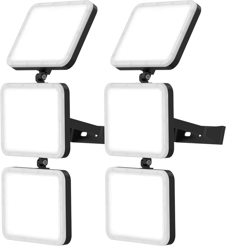SOLLA 2026 Plus New Upgraded LED Flood Light Outdoor 100W-500W, 10000LM-50000LM 6000K Daylight White Stadium Lights, IP65 Waterproof, Adjustable Outdoor Floodlight for Yards,Driveway, Garage,Barn