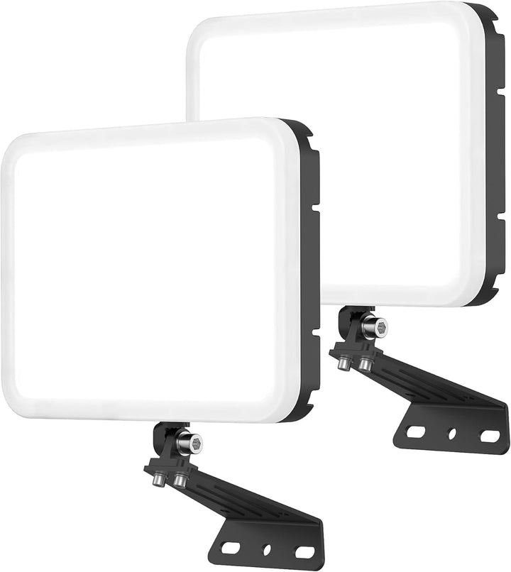 SOLLA 2026 Plus New Upgraded LED Flood Light Outdoor 100W-500W, 10000LM-50000LM 6000K Daylight White Stadium Lights, IP65 Waterproof, Adjustable Outdoor Floodlight for Yards,Driveway, Garage,Barn