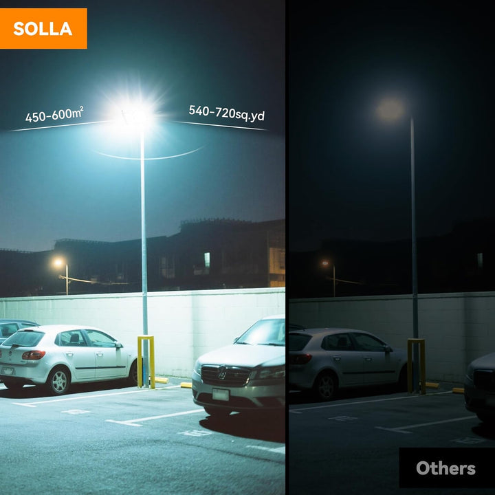 600W LED Outdoor Flood Light, 60000LM Super Bright Stadium Light, 6000K Daylight White, IP66 Waterproof 3 Heads Adjustable Outdoor Floodlights for Backyard, Parking Lot, Stadium, Field