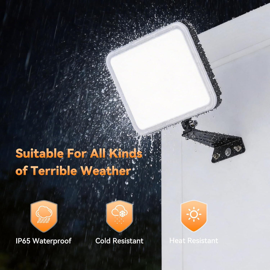 SOLLA 2026 Plus New Upgraded LED Flood Light Outdoor 100W-500W, 10000LM-50000LM 6000K Daylight White Stadium Lights, IP65 Waterproof, Adjustable Outdoor Floodlight for Yards,Driveway, Garage,Barn
