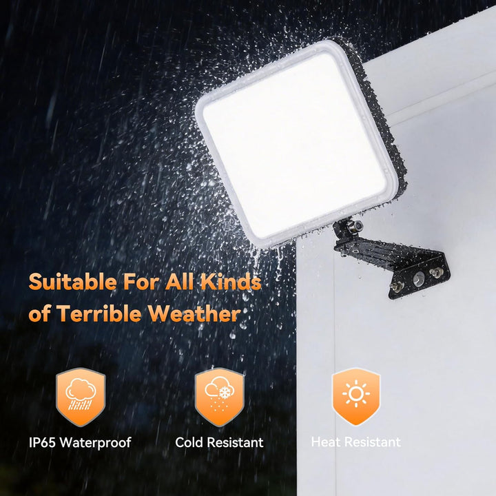 SOLLA 2026 Plus New Upgraded LED Flood Light Outdoor 100W-500W, 10000LM-50000LM 6000K Daylight White Stadium Lights, IP65 Waterproof, Adjustable Outdoor Floodlight for Yards,Driveway, Garage,Barn