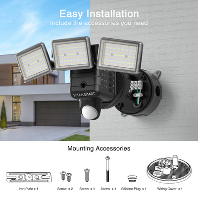 Smart LED Security Lights, APP-controlled (5000 | 8000 LM)